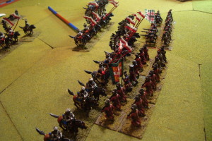 Hussars and Pancerni Unsuccessfully Melee with Streltsi