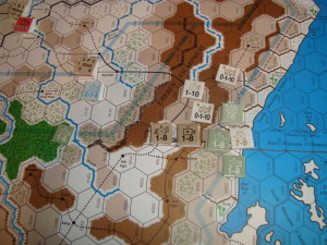 Mid Game: Exploiting Gap, British Take Massau and Cut Off Italian Perimeter Defense