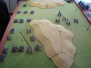 Portuguese Begin Hasty Attack. Tribesmen Begin Move To Support Civic Guard